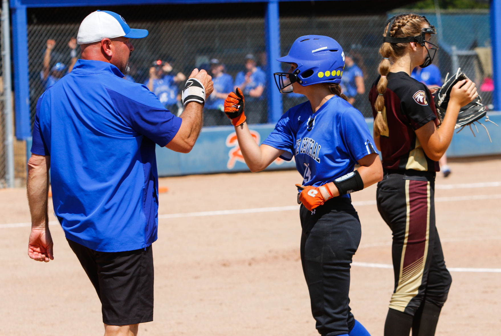 4A softball semistate semifinal - Lake Central vs. Columbia City